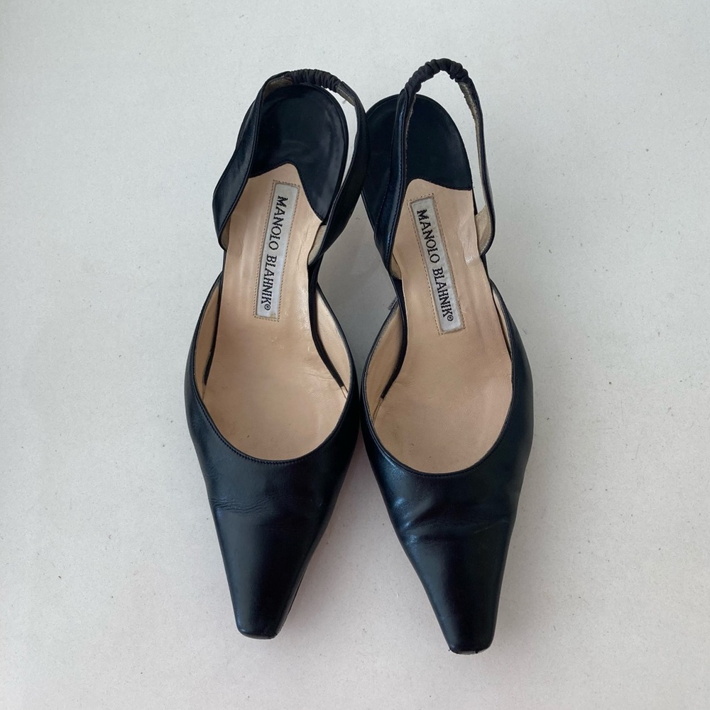 Vintage Manolo Blahnik Kitten Heels